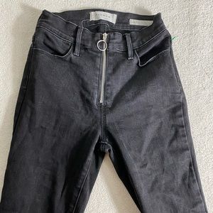Pacsun black super high rise jegging 23L
